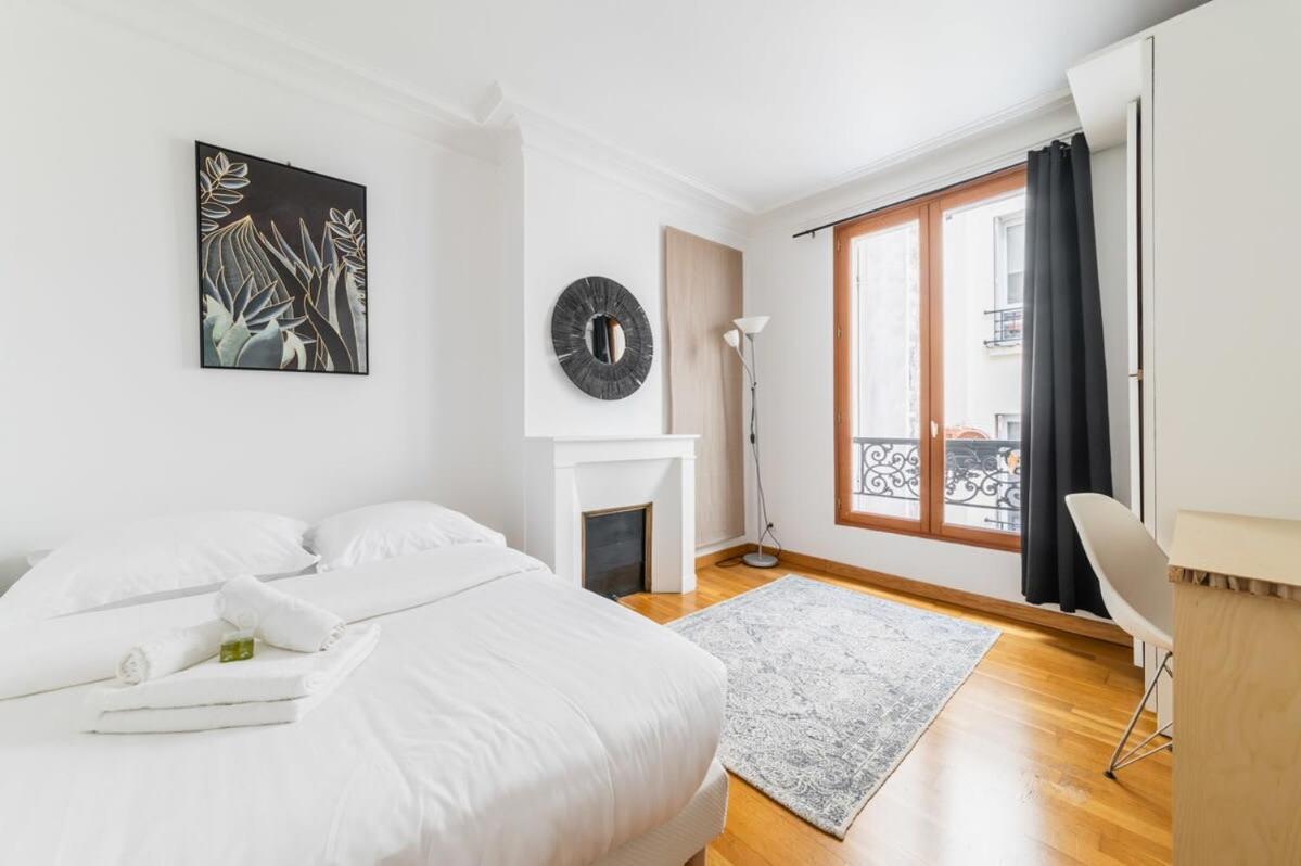 85M2 De Confort Paris 17 - Charme Parisien 6P - Flat-Guest Экстерьер фото