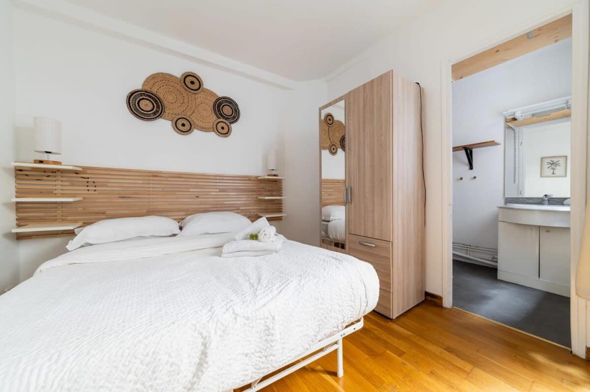 85M2 De Confort Paris 17 - Charme Parisien 6P - Flat-Guest Экстерьер фото